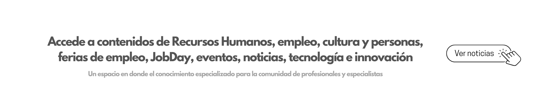 Banner de acceso al blog de recursos humanos
